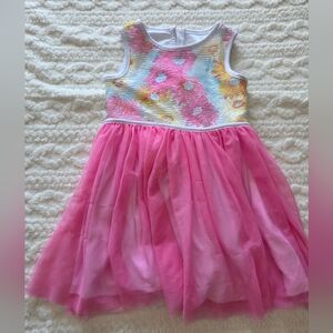 Marmellata Girls Dress Size 6 – Pink Tulle Party Dress